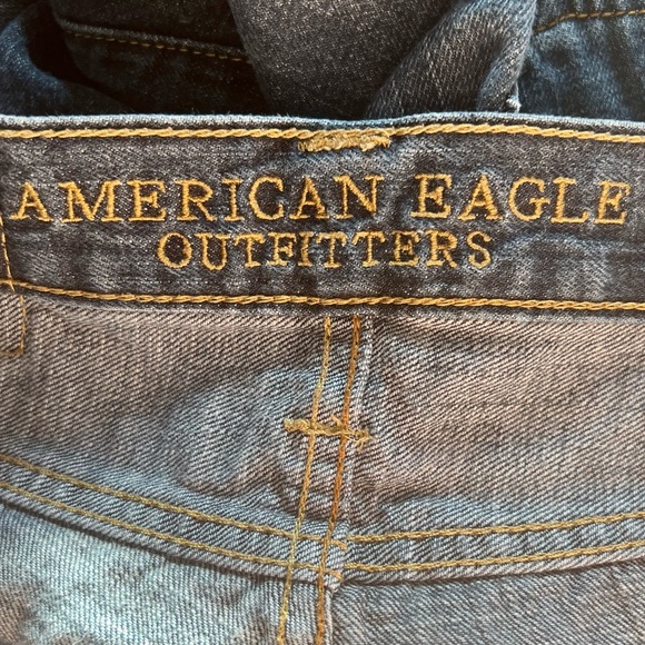American Eagle Men’s Slim Straight Denim Jeans Size 26x28 - Picture 5 of 6
